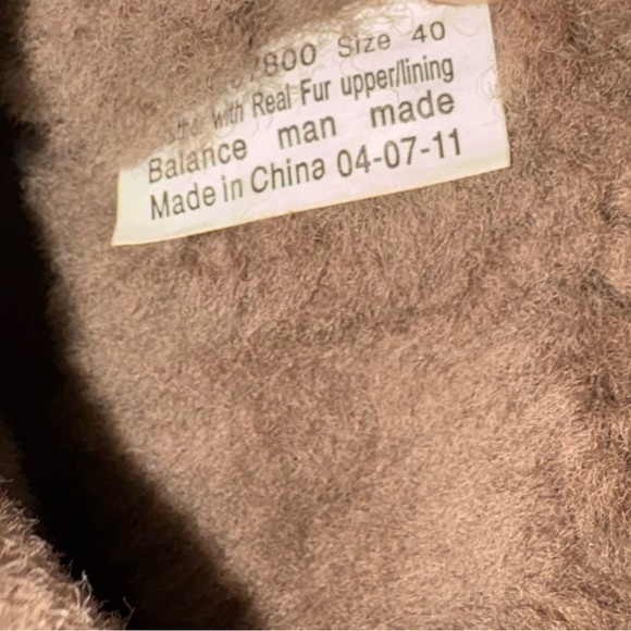 Dansko 9.5 40 Brown Leather Shearling Women's Clog  Boots Booties - Picture 9 of 9